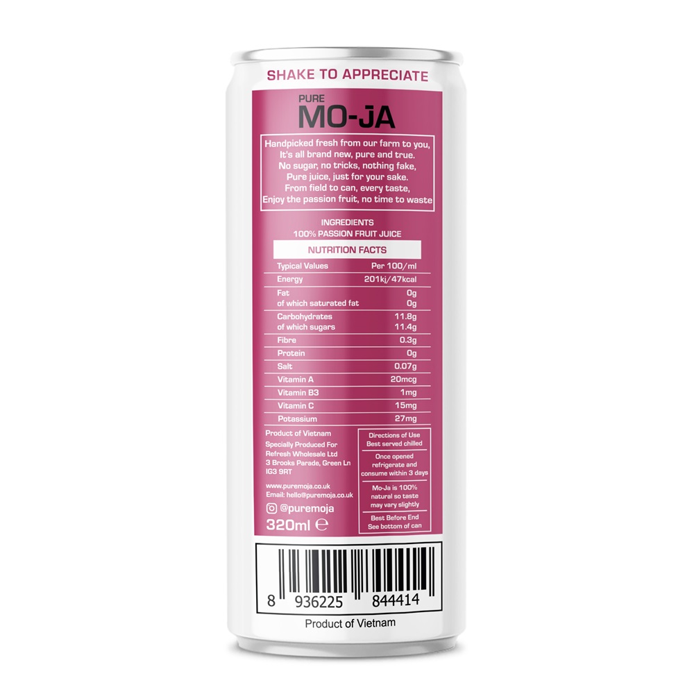 Passion Fruit Juice Case x12 - Image 3